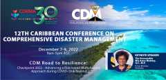 public notice: caribbean disaster emergency management agency (CDEMA) coordinatin unit host it's 12th caribbean conference 