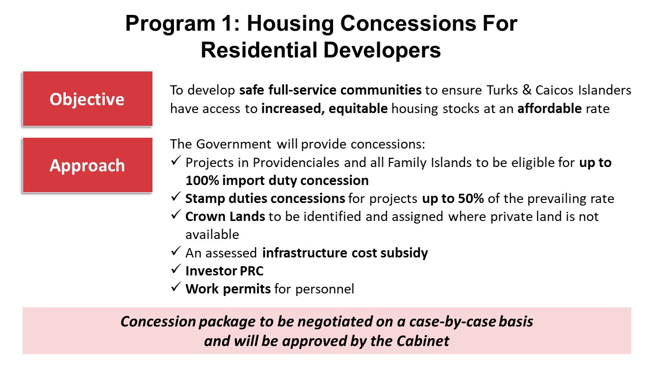 Department of Housing and Community Renewal - Turks and Caicos Islands